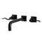 Kingston Brass KS6025DFL Wall Mount Tub Faucet, Oil Rubbed Bronze KS6025DFL - alternate 1
